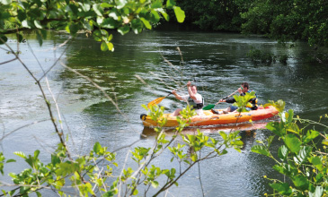 Eco-Domaine du Lac - Pierrefitte en Auge : Canoë sur la Touques à Pont l'Evêques