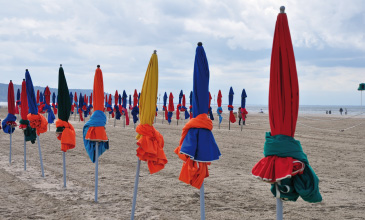 Eco-Domaine du Lac - Pierrefitte en Auge : Plage de Deauville
