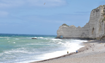Eco-Domaine du Lac - Pierrefitte en Auge : les falaises d'Etretat