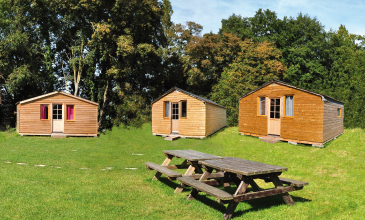 Eco-Domaine du Lac - Pierrefitte en Auge : Le village des chalets