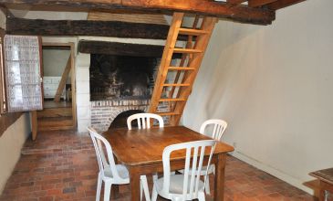Eco-Domaine du Lac - Pierrefitte en Auge : Salle du gite la Bouillerie