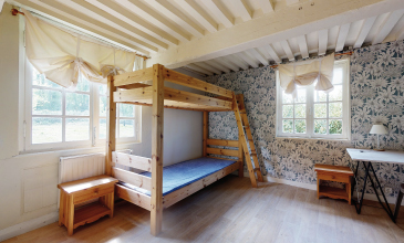 Eco-Domaine du Lac - Pierrefitte en Auge : Chambre 2 du Manoir