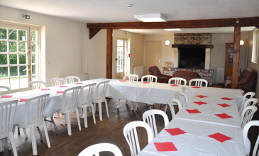 Eco-Domaine du Lac - Pierrefitte en Auge : Salle de Réception de la Grange